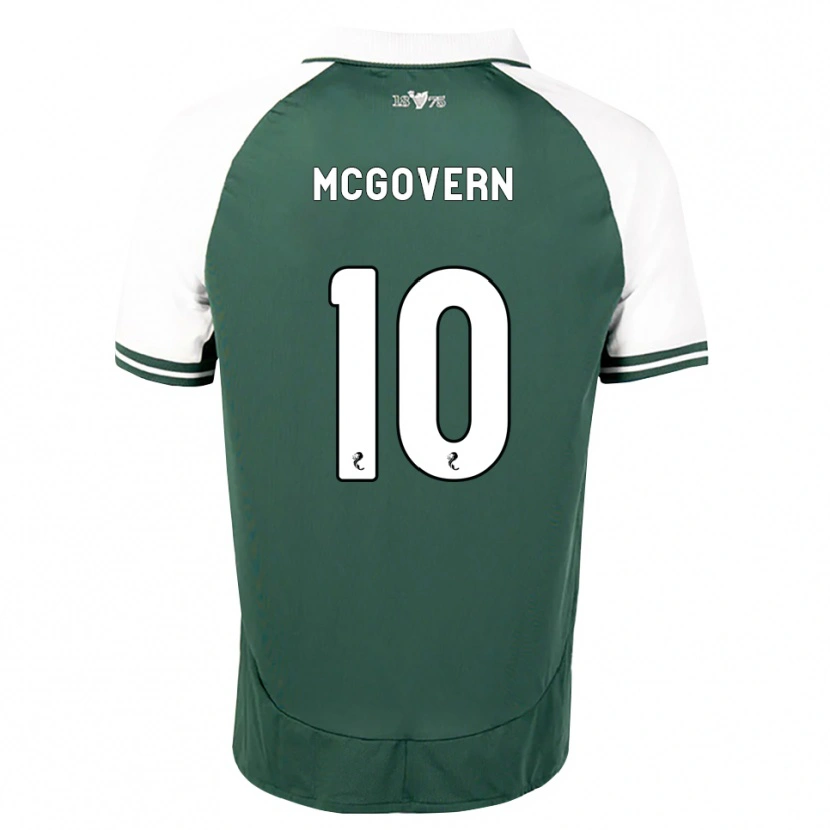 Danxen Męski Kathleen Mcgovern #10 Zielony Morze Biały Domowa Koszulka 2026/27 Koszulki Klubowe