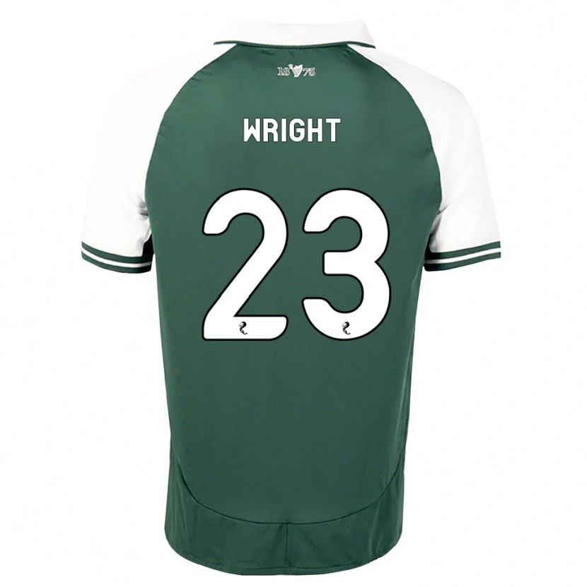 Danxen Męski Callum Wright #23 Zielony Morze Biały Domowa Koszulka 2026/27 Koszulki Klubowe