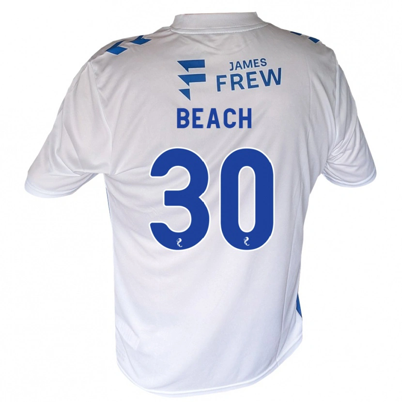 Danxen Męski Eddie Beach #30 Królewski Niebieski Biały Domowa Koszulka 2026/27 Koszulki Klubowe
