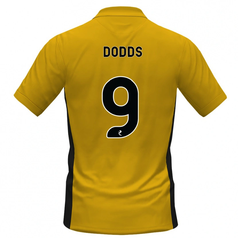Danxen Męski Jen Dodds #9 Pomarańczowy Czarny Domowa Koszulka 2026/27 Koszulki Klubowe