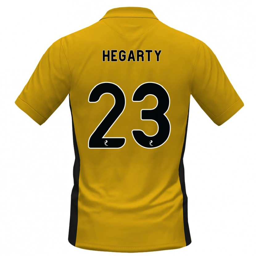 Danxen Męski Nina Hegarty #23 Pomarańczowy Czarny Domowa Koszulka 2026/27 Koszulki Klubowe