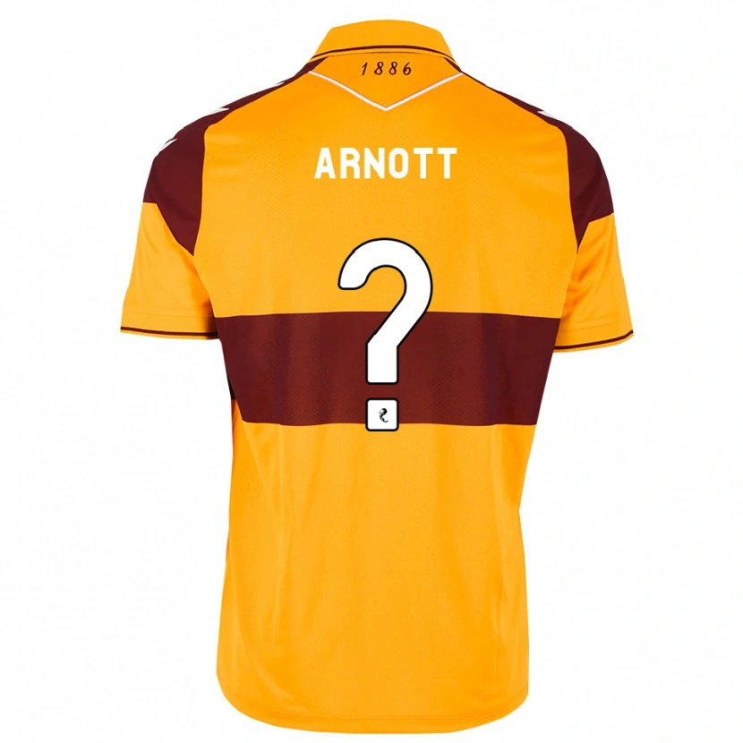 Danxen Męski Andrew Arnott #0 Bordowy Pomarańczowy Domowa Koszulka 2026/27 Koszulki Klubowe