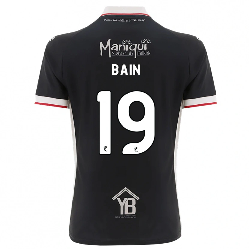 Danxen Męski Scott Bain #19 Czarny Biały Czerwony Domowa Koszulka 2026/27 Koszulki Klubowe