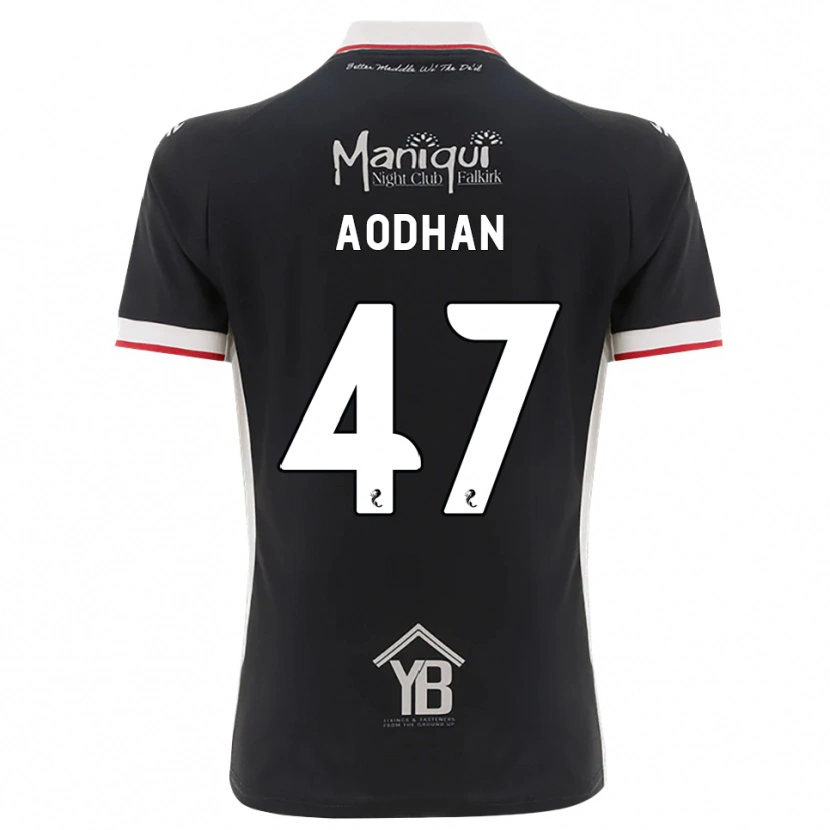 Danxen Męski Aodhan Doherty #47 Czarny Biały Czerwony Domowa Koszulka 2026/27 Koszulki Klubowe