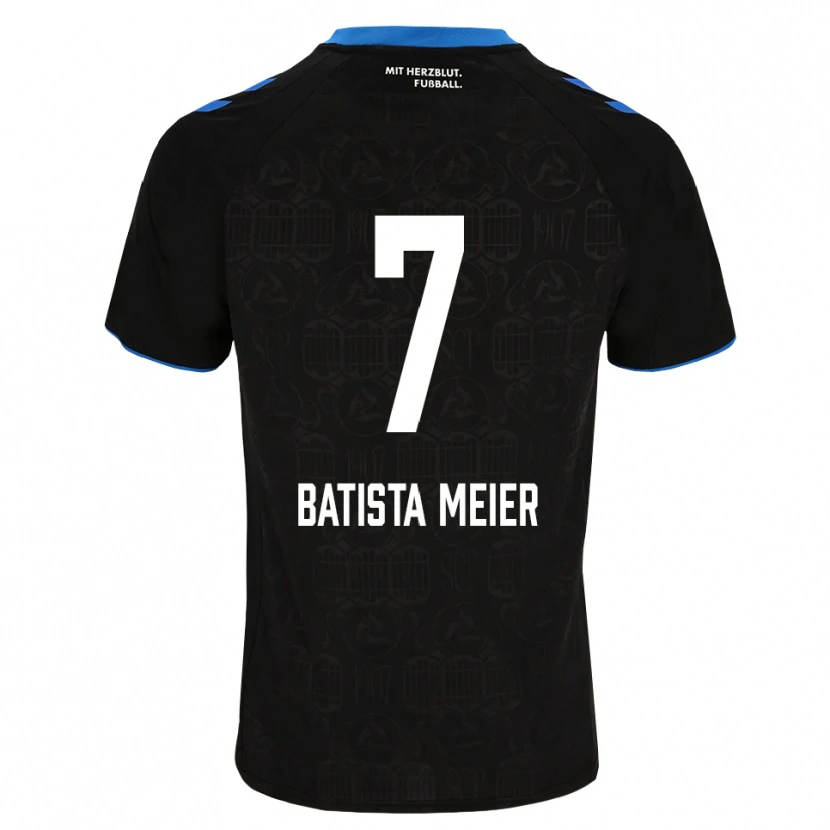 Danxen Męski Oliver Batista Meier #7 Czarny Biały Czerwony Domowa Koszulka 2026/27 Koszulki Klubowe