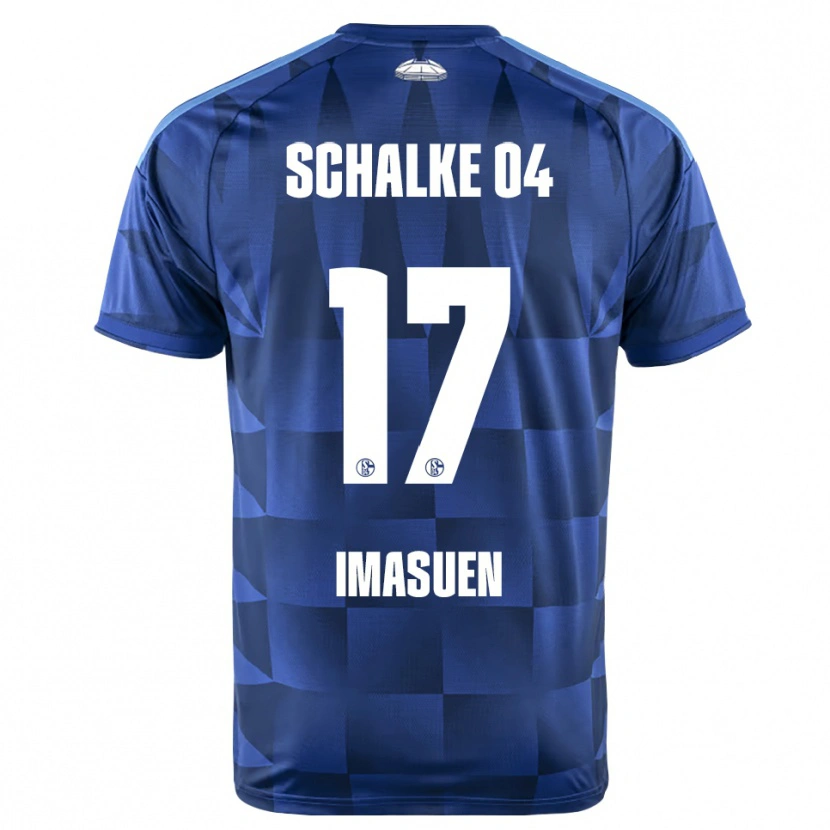 Danxen Męski Joel Imasuen #17 Ciemnoniebieski Żółty Biały Domowa Koszulka 2026/27 Koszulki Klubowe