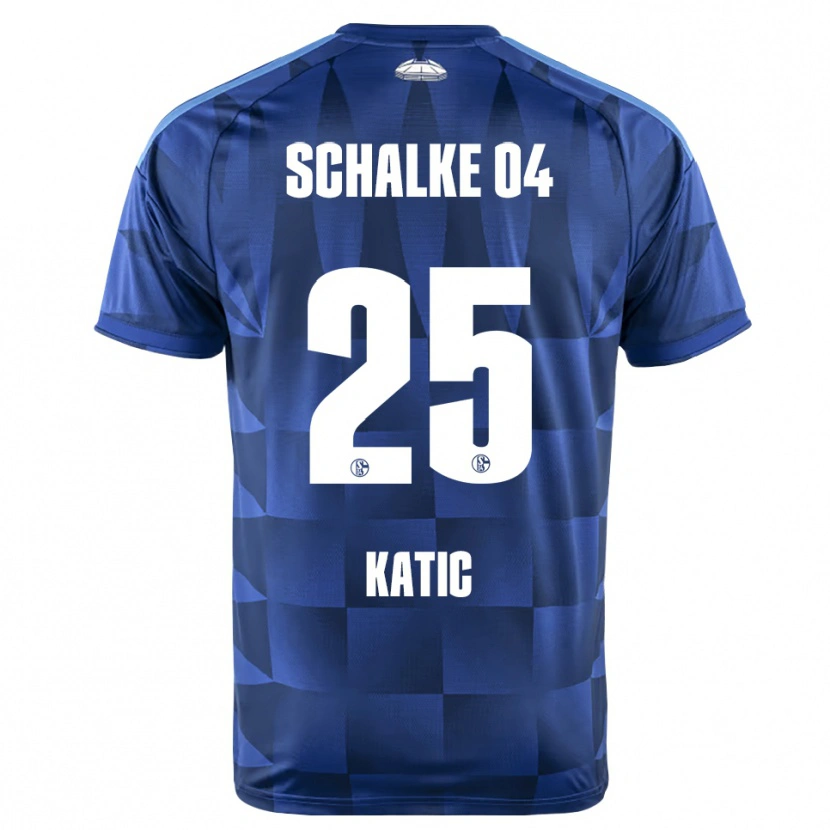 Danxen Męski Nikola Katic #25 Ciemnoniebieski Żółty Biały Domowa Koszulka 2026/27 Koszulki Klubowe