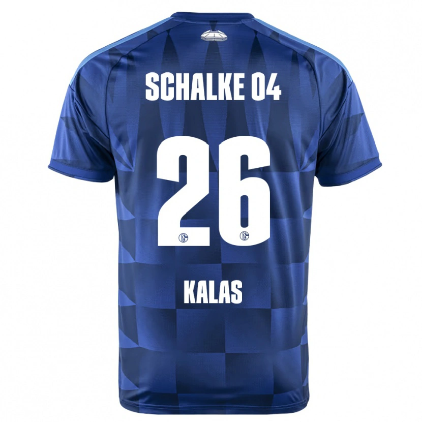 Danxen Męski Tomas Kalas #26 Ciemnoniebieski Żółty Biały Domowa Koszulka 2026/27 Koszulki Klubowe