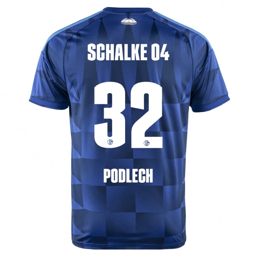 Danxen Męski Luca Podlech #32 Ciemnoniebieski Żółty Biały Domowa Koszulka 2026/27 Koszulki Klubowe
