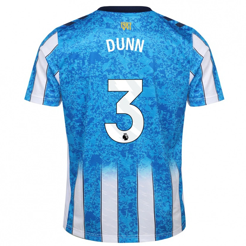 Danxen Męski Shay Dunn #3 Biały Niebieski Pomarańczowy Domowa Koszulka 2026/27 Koszulki Klubowe