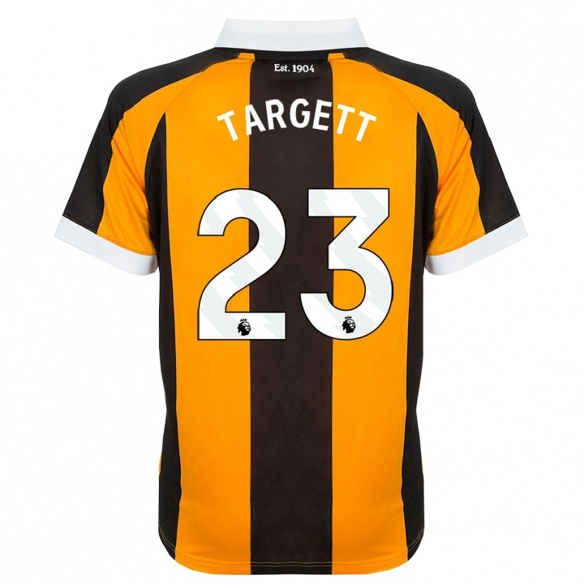Danxen Męski Matt Targett #23 Pomarańczowy Czarny Biały Domowa Koszulka 2026/27 Koszulki Klubowe