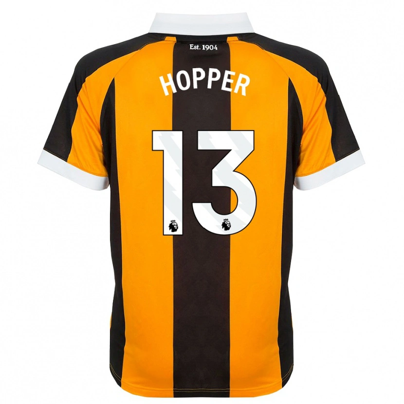 Danxen Męski Jake Hopper #13 Pomarańczowy Czarny Biały Domowa Koszulka 2026/27 Koszulki Klubowe