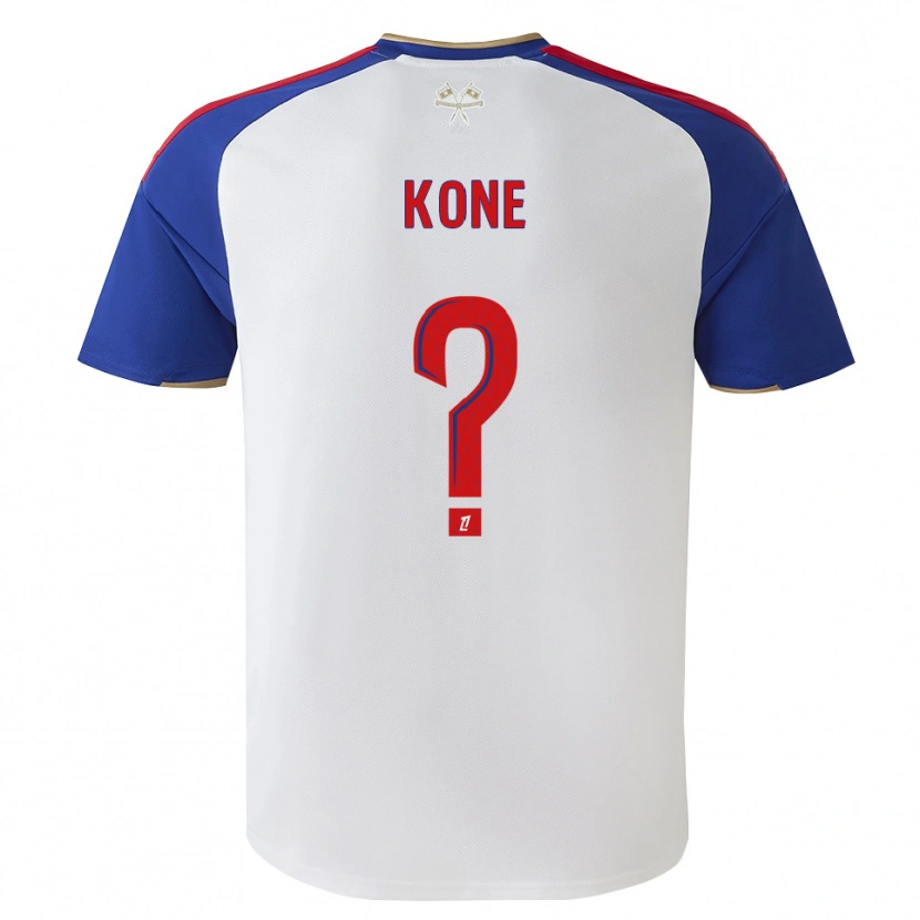 Danxen Męski Youssouf Kone #0 Królewski Niebieski Czerwony Biały Domowa Koszulka 2026/27 Koszulki Klubowe