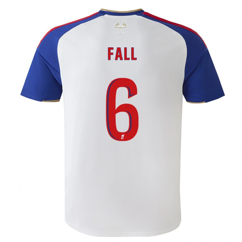 Danxen Męski Fallou Fall #6 Królewski Niebieski Czerwony Biały Domowa Koszulka 2026/27 Koszulki Klubowe