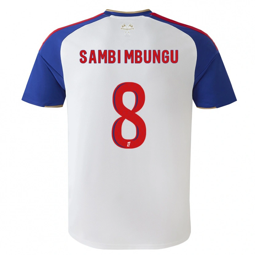 Danxen Męski Cluver Sambi Mbungu #8 Królewski Niebieski Czerwony Biały Domowa Koszulka 2026/27 Koszulki Klubowe