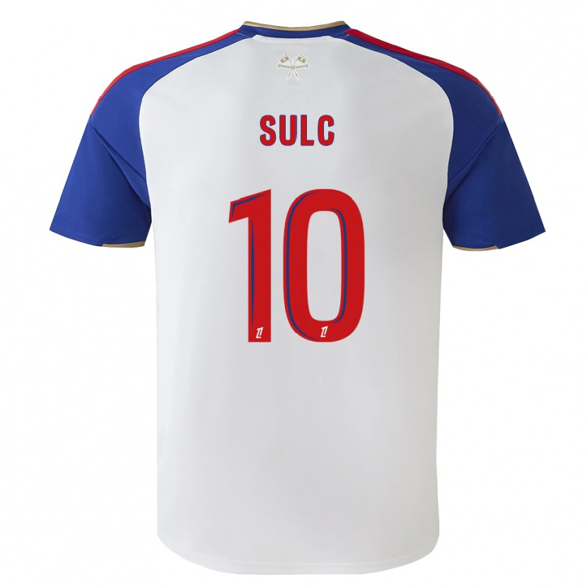 Danxen Męski Pavel Sulc #10 Królewski Niebieski Czerwony Biały Domowa Koszulka 2026/27 Koszulki Klubowe