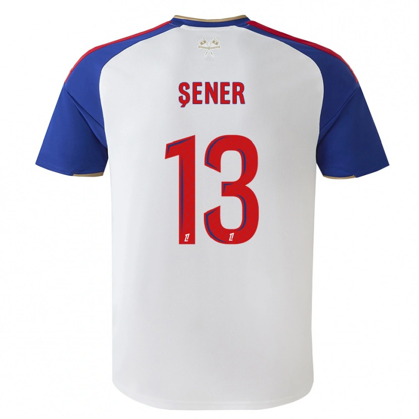 Danxen Męski Haktan Şener #13 Królewski Niebieski Czerwony Biały Domowa Koszulka 2026/27 Koszulki Klubowe