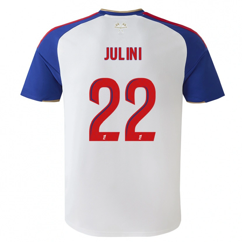 Danxen Męski Sally Julini #22 Królewski Niebieski Czerwony Biały Domowa Koszulka 2026/27 Koszulki Klubowe