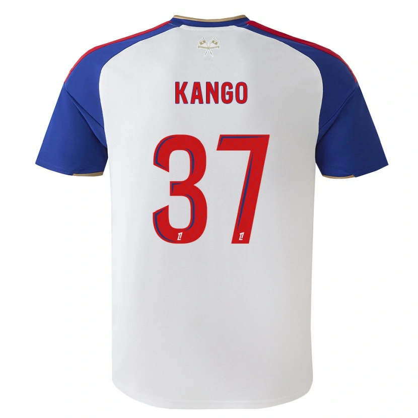 Danxen Męski Steeve Kango #37 Królewski Niebieski Czerwony Biały Domowa Koszulka 2026/27 Koszulki Klubowe