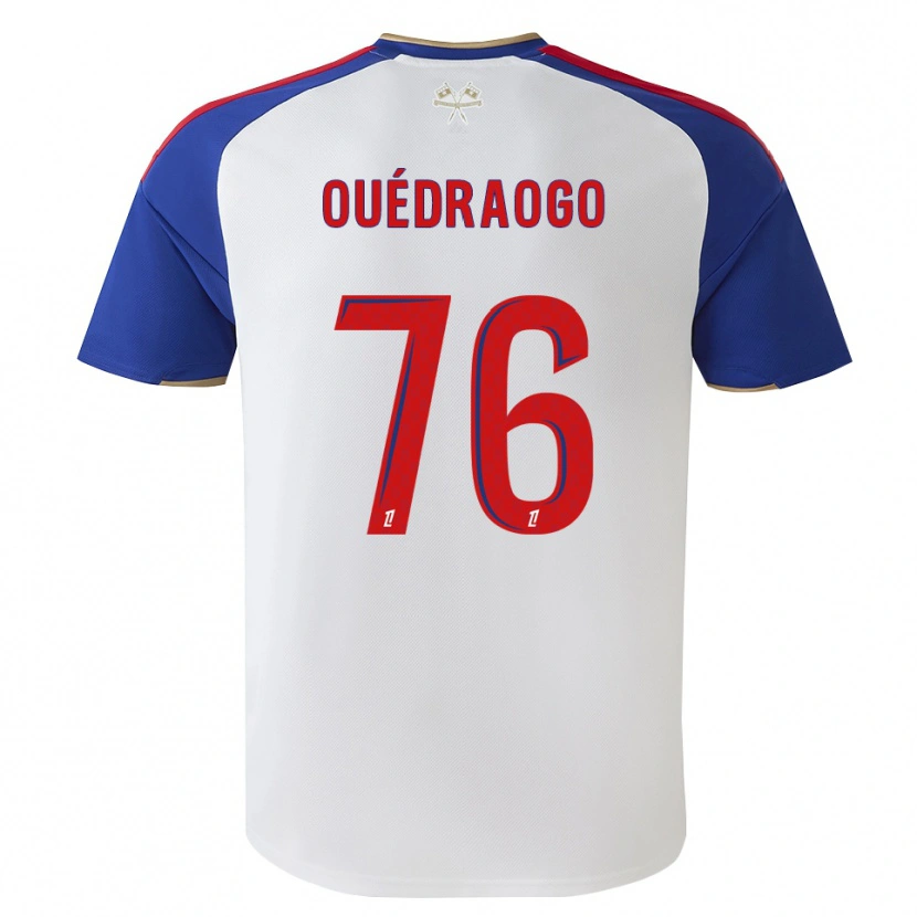 Danxen Męski Mohamed Ouédraogo #76 Królewski Niebieski Czerwony Biały Domowa Koszulka 2026/27 Koszulki Klubowe
