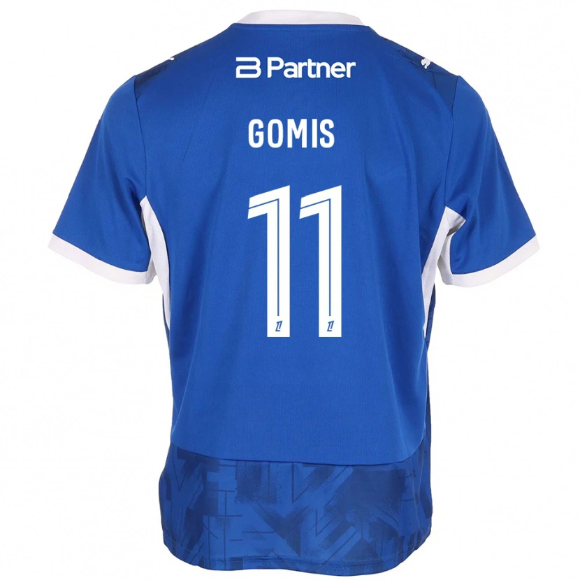 Danxen Męski Iron Gomis #11 Średni Niebieski Biały Domowa Koszulka 2026/27 Koszulki Klubowe