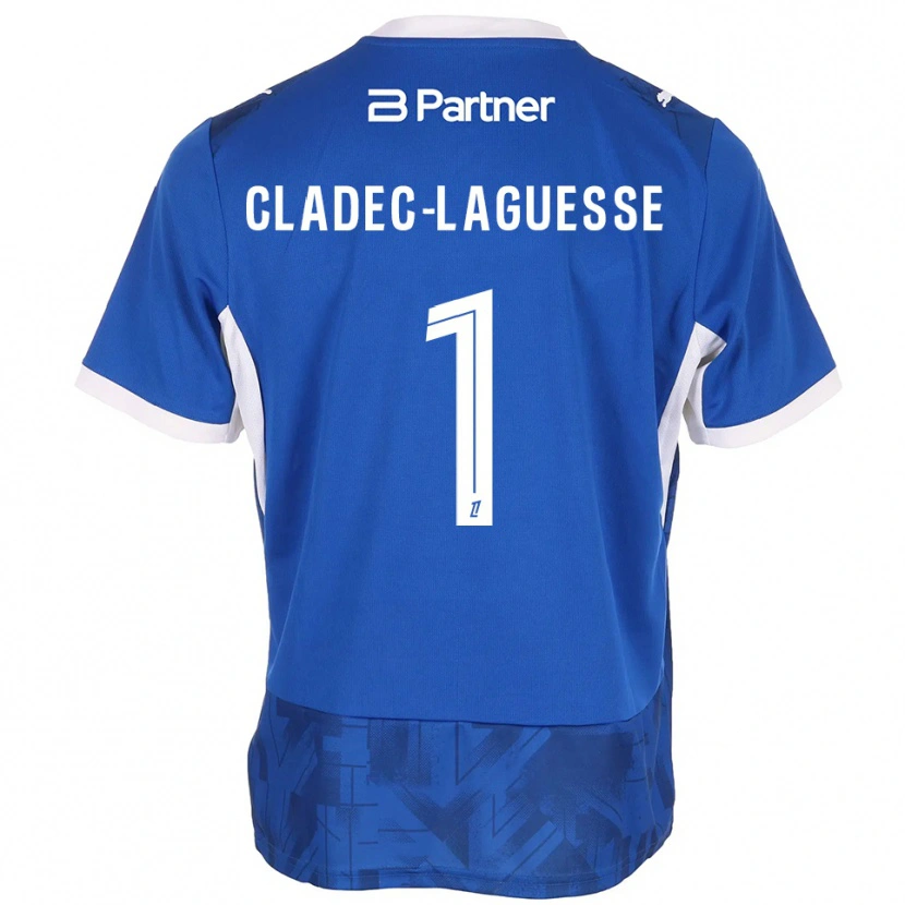 Danxen Męski Christopher Cladec-Laguesse #1 Średni Niebieski Biały Domowa Koszulka 2026/27 Koszulki Klubowe