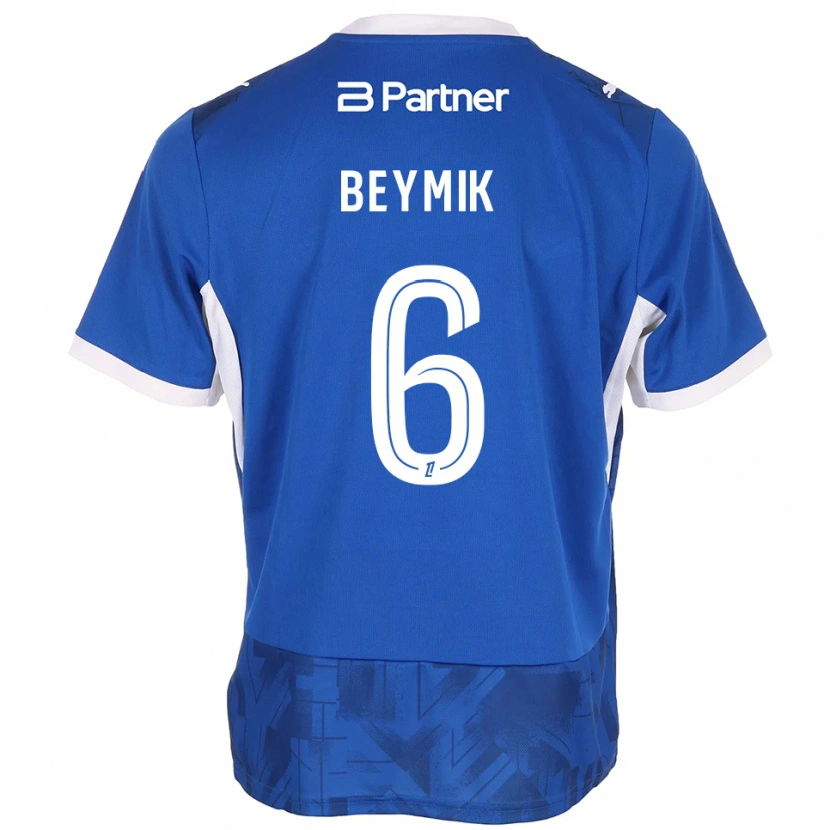Danxen Męski Adam Beymik #6 Średni Niebieski Biały Domowa Koszulka 2026/27 Koszulki Klubowe