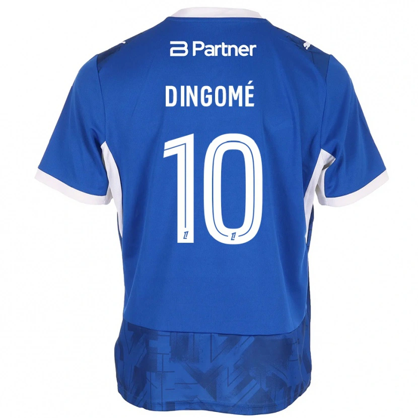 Danxen Męski Tristan Dingomé #10 Średni Niebieski Biały Domowa Koszulka 2026/27 Koszulki Klubowe