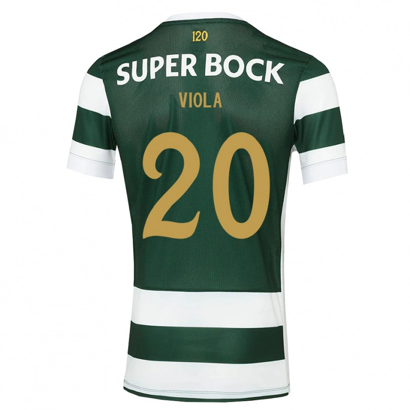 Danxen Męski Rodrigo Viola #20 Darkslategray Biały Domowa Koszulka 2026/27 Koszulki Klubowe