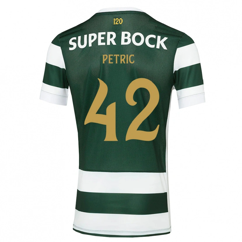 Danxen Męski Luka Petric #42 Darkslategray Biały Domowa Koszulka 2026/27 Koszulki Klubowe