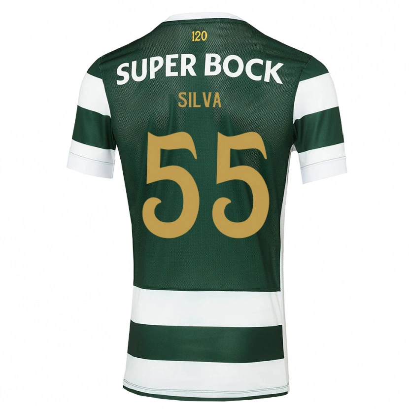 Danxen Męski José Silva #55 Darkslategray Biały Domowa Koszulka 2026/27 Koszulki Klubowe