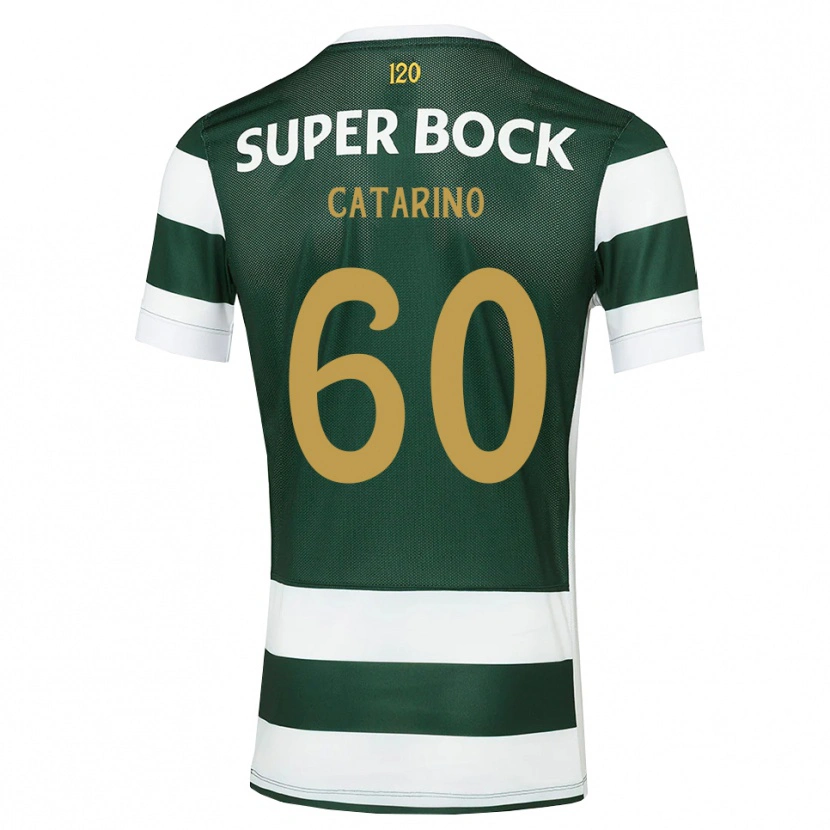 Danxen Męski Catarino César Simões Pascoal #60 Darkslategray Biały Domowa Koszulka 2026/27 Koszulki Klubowe
