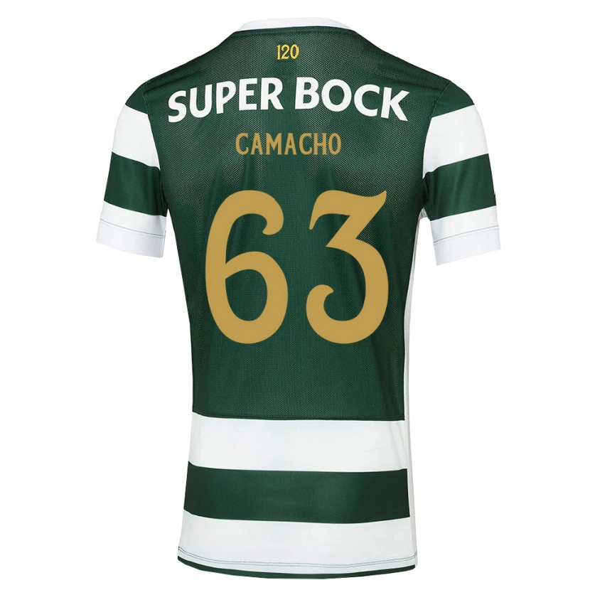 Danxen Męski Rafael Camacho #63 Darkslategray Biały Domowa Koszulka 2026/27 Koszulki Klubowe