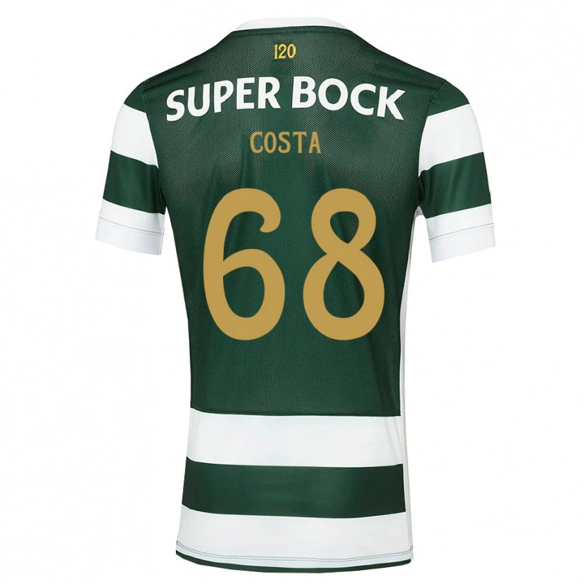 Danxen Męski Daniel Costa #68 Darkslategray Biały Domowa Koszulka 2026/27 Koszulki Klubowe
