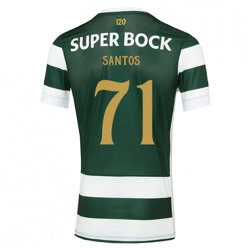Danxen Męski Denilson Santos #71 Darkslategray Biały Domowa Koszulka 2026/27 Koszulki Klubowe