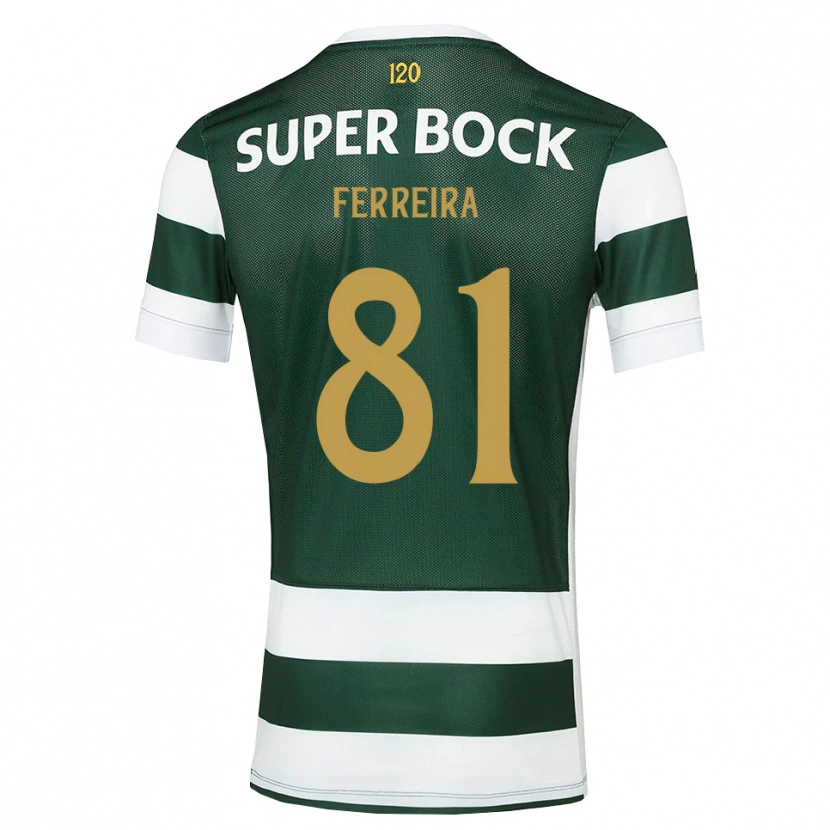 Danxen Męski Sandro Ferreira #81 Darkslategray Biały Domowa Koszulka 2026/27 Koszulki Klubowe