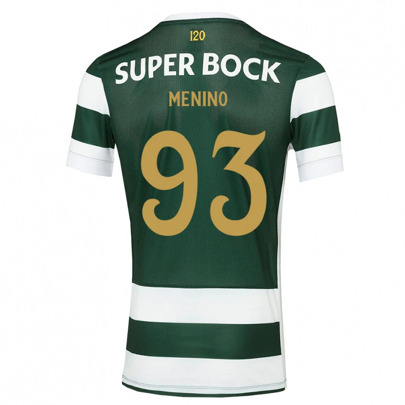 Danxen Męski Miguel Menino #93 Darkslategray Biały Domowa Koszulka 2026/27 Koszulki Klubowe