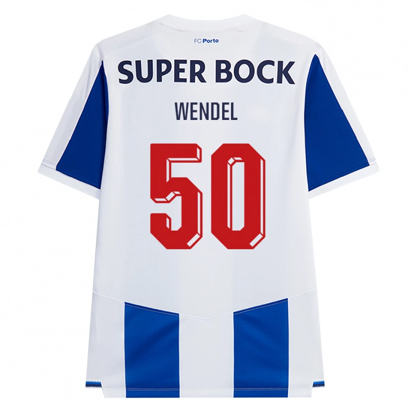 Danxen Męski Wendel #50 Niebieski Biały Czerwony Domowa Koszulka 2026/27 Koszulki Klubowe