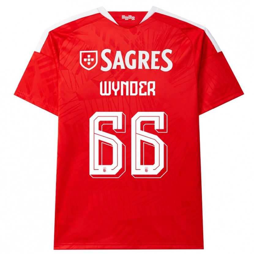 Danxen Męski Joshua Wynder #66 Czerwony Biały Żółty Domowa Koszulka 2026/27 Koszulki Klubowe
