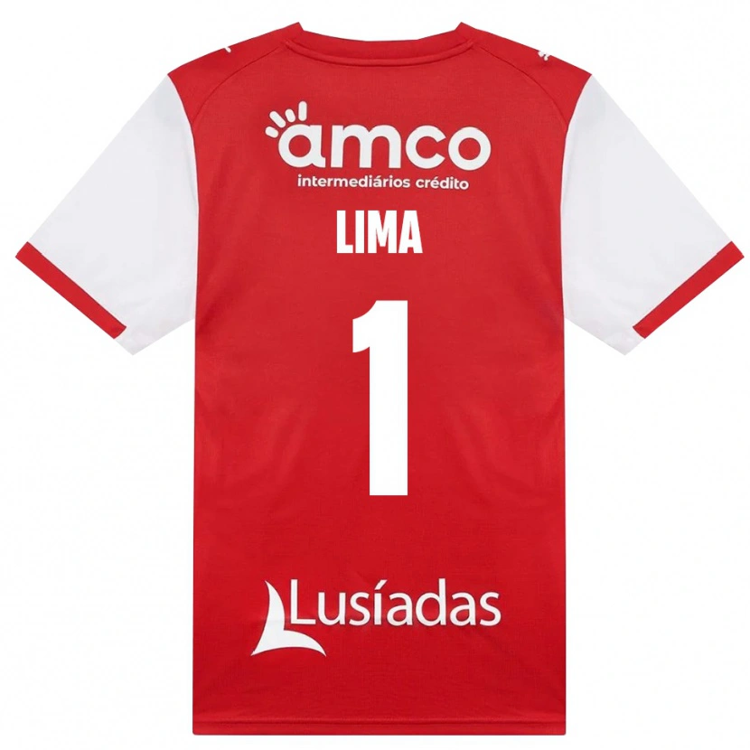 Danxen Męski Aline Lima #1 Biały Czerwony Czarny Domowa Koszulka 2026/27 Koszulki Klubowe