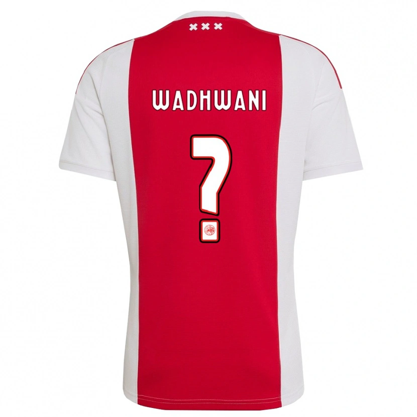 Danxen Męski Shivay Wadhwani #0 Czerwony Biały Żółty Domowa Koszulka 2026/27 Koszulki Klubowe