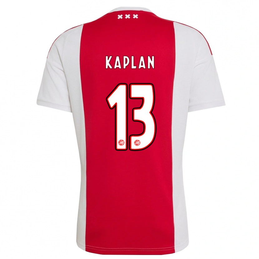 Danxen Męski Ahmetcan Kaplan #13 Czerwony Biały Żółty Domowa Koszulka 2026/27 Koszulki Klubowe