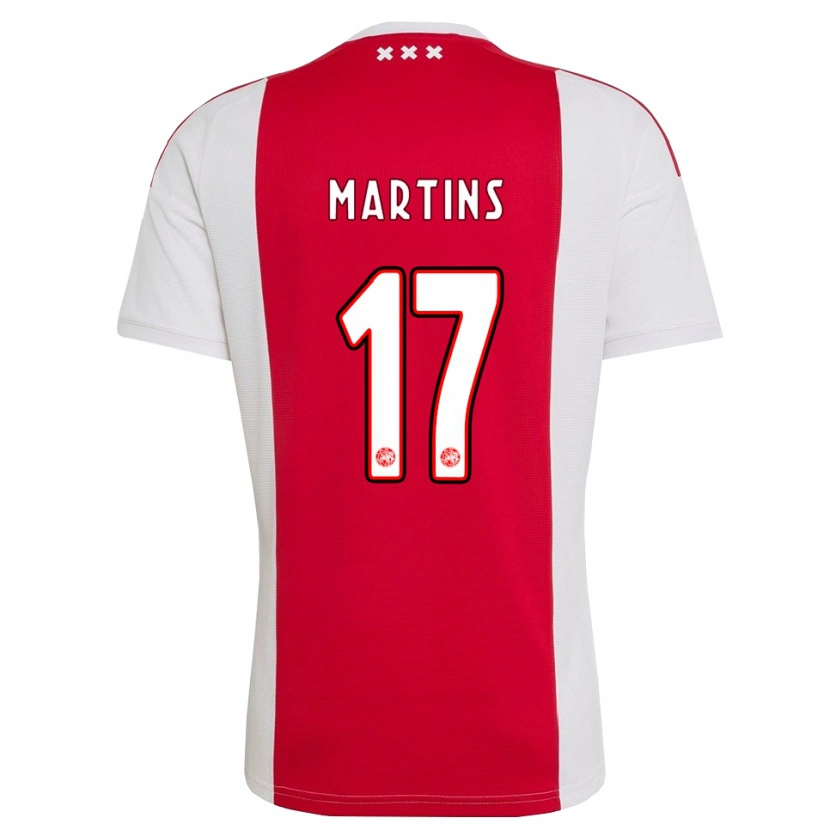 Danxen Męski Lilinho Martins #17 Czerwony Biały Żółty Domowa Koszulka 2026/27 Koszulki Klubowe