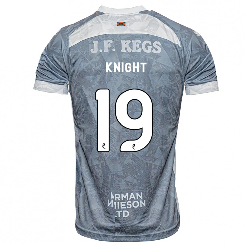 Danxen Męski Maya Knight #19 Jasny Szary Łupek Wyjazdowa Koszulka 2026/27 Koszulki Klubowe