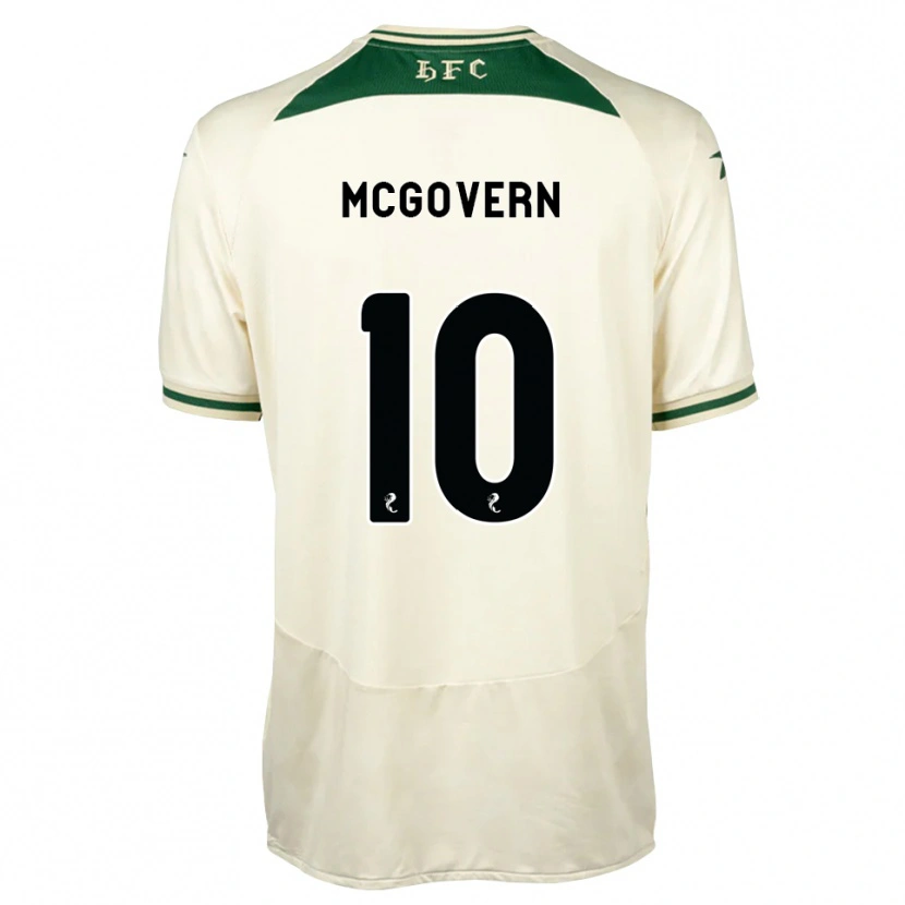 Danxen Męski Kathleen Mcgovern #10 Biały Las Zielony Wyjazdowa Koszulka 2026/27 Koszulki Klubowe