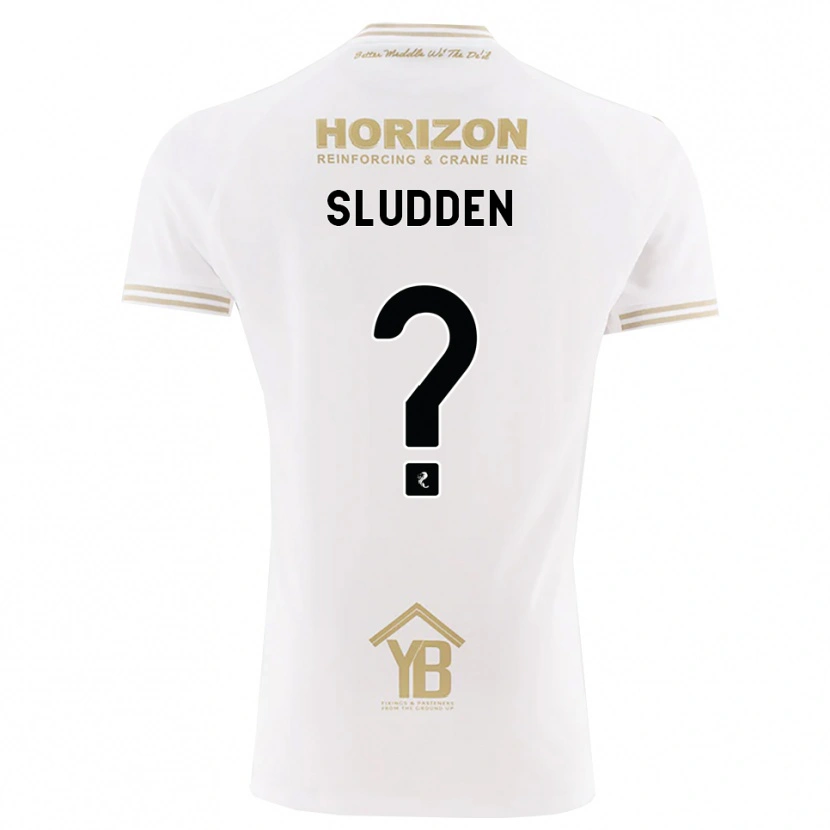 Danxen Męski Erin Sludden #0 Pszeniczny Biały Wyjazdowa Koszulka 2026/27 Koszulki Klubowe