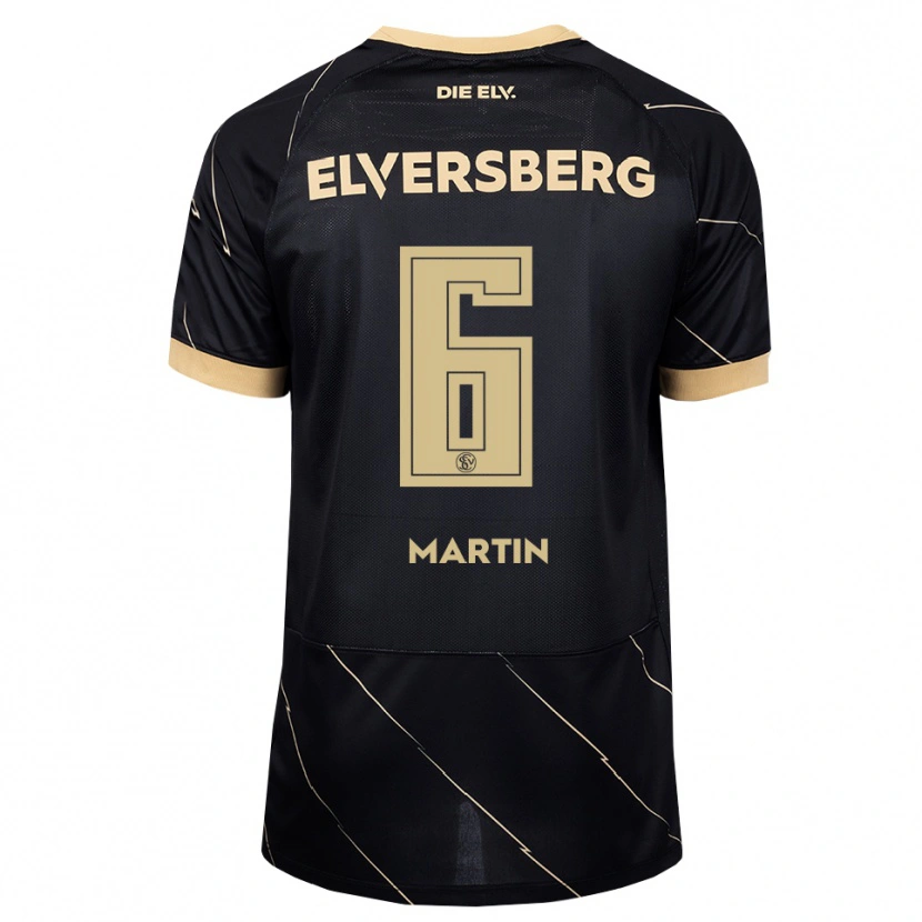 Danxen Męski Lara Martin #6 Czarny Brązowy Wyjazdowa Koszulka 2026/27 Koszulki Klubowe