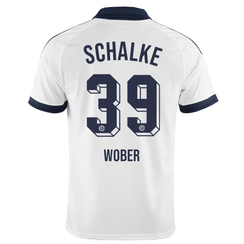 Danxen Męski Maximilian Wöber #39 Czarny Biały Wyjazdowa Koszulka 2026/27 Koszulki Klubowe