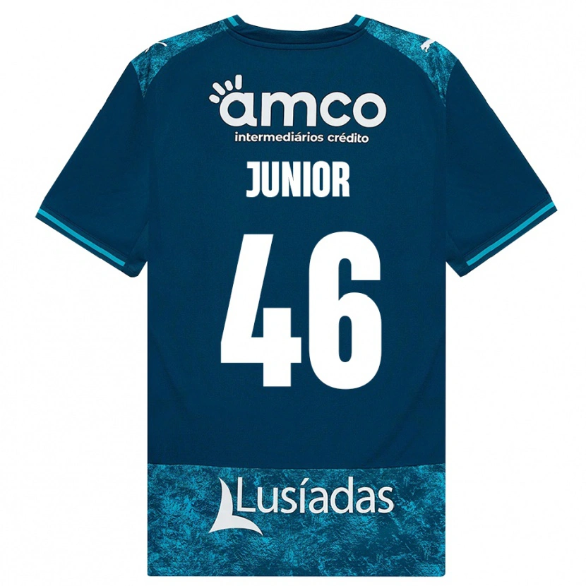 Danxen Męski Mário Junior #46 Darkslategray Średni Turkus Wyjazdowa Koszulka 2026/27 Koszulki Klubowe