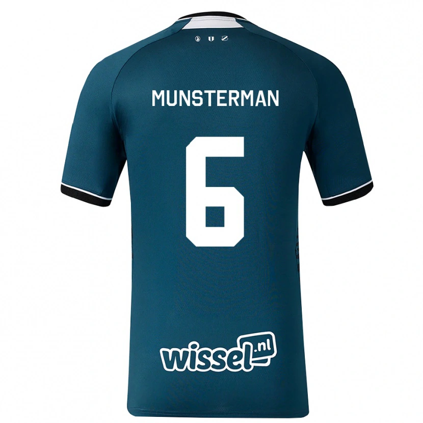 Danxen Męski Marthe Munsterman #6 Darkslategray Biały Wyjazdowa Koszulka 2026/27 Koszulki Klubowe